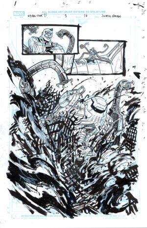 Spider-Punk: Arms Race #3 p.16 by Justin Mason