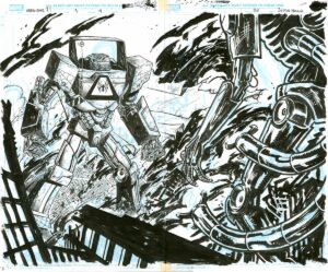 Spider-Punk: Arms Race Issue 3 p.19-20 by Justin Mason