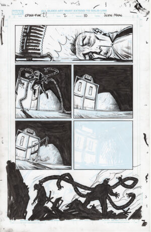 Spider-Punk: Arms Race #2 p.10 by Justin Mason