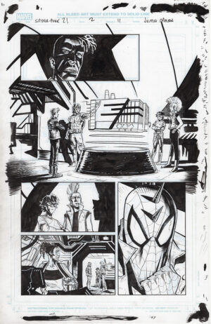 Spider-Punk: Arms Race Issue 2 p.11 by Justin Mason