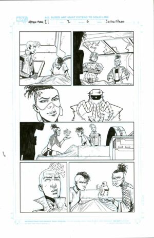 Spider-Punk: Arms Race #2 p.05 by Justin Mason