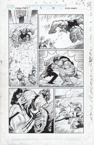 Spider-Punk: Arms Race Issue 2 p.15 by Justin Mason