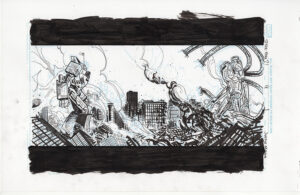 Spider-Punk: Arms Race Issue 4 p.1 by Justin Mason