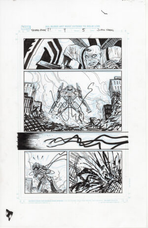 Spider-Punk: Arms Race Issue 4 p.5 by Justin Mason