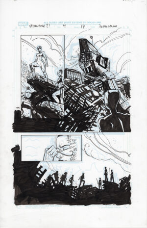 Spider-Punk: Arms Race Issue 4 p.17 by Justin Mason