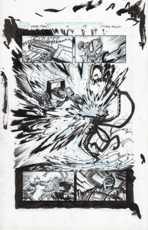 Spider-Punk: Arms Race Issue 4 p.15 by Justin Mason