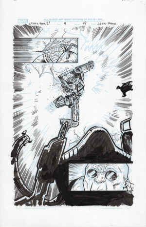 Spider-Punk: Arms Race Issue 4 p.14 by Justin Mason