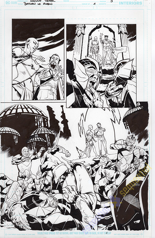 Batman v Robin #1 Page 3 by Mahmud Asrar 1 Batman v Robin #1 Page 3 by Mahmud Asrar