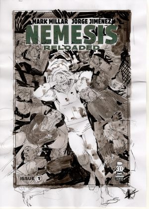 Nemesis Reload #2 Cover Preliminary A by Matteo Scalera
