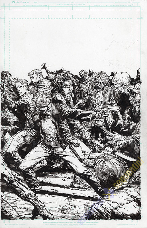 Walking Dead Deluxe #106 Cover by David Finch 1 Walking Dead Deluxe #106 Cover by David Finch