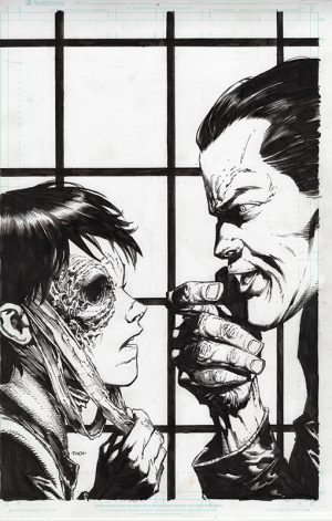 Walking Dead Deluxe #105 Cover by David Finch