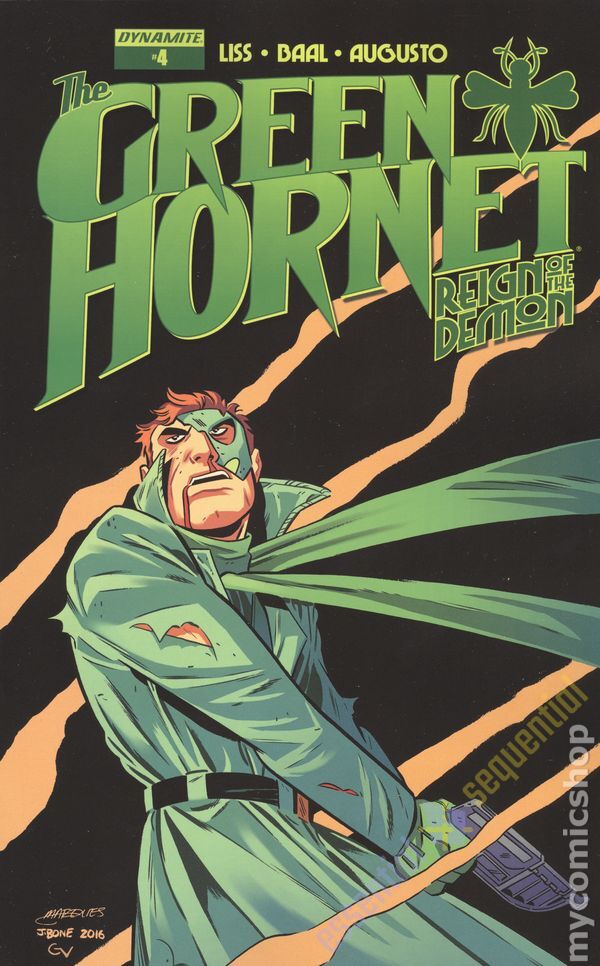 Green Hornet: Reign of the Demon #4 Cover by Anthony Marques 2 Green Hornet: Reign of the Demon #4 Cover by Anthony Marques - Image 2