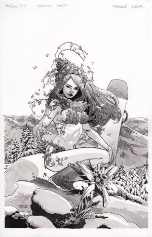 Poison Ivy #29 Cover by Mahmud Asrar