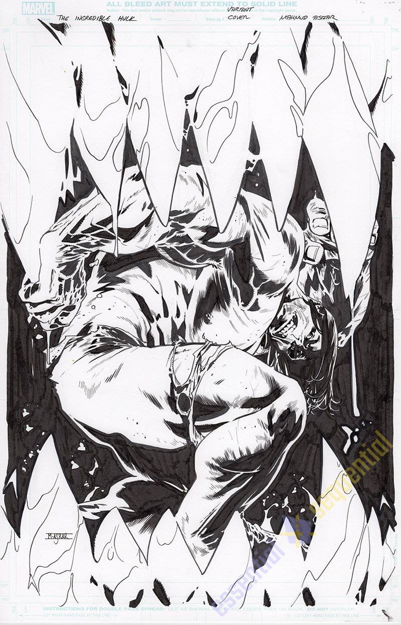 Hulk: Blood Hunt #1 Variant Cover by Mahmud Asrar 1 Hulk: Blood Hunt #1 Variant Cover by Mahmud Asrar