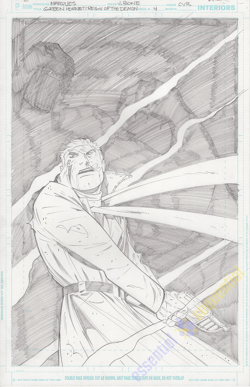 Green Hornet: Reign of the Demon #4 Cover by Anthony Marques 1 Green Hornet: Reign of the Demon #4 Cover by Anthony Marques