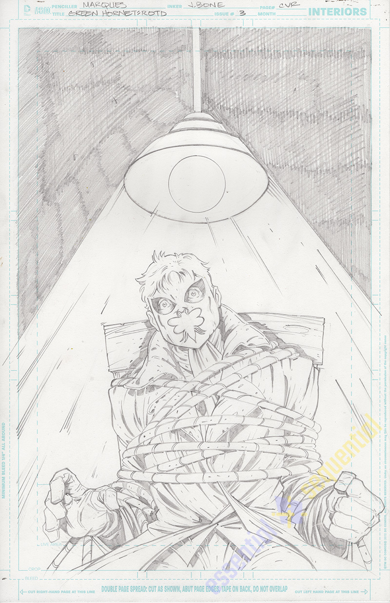 Green Hornet: Reign of the Demon #3 Cover by Anthony Marques 1 Green Hornet: Reign of the Demon #3 Cover by Anthony Marques