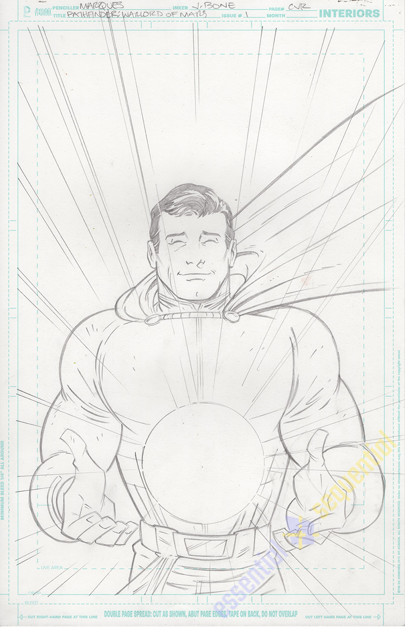 Pathfinder: Worldscape: Warlord of Mars Variant Cover by Anthony Marques 1 Pathfinder: Worldscape: Warlord of Mars Variant Cover by Anthony Marques