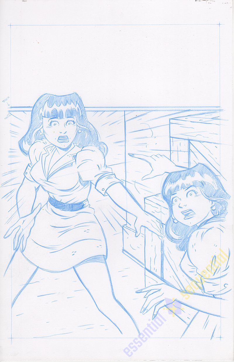 Bettie Paige: Unbound #8 Cover by Anthony Marques 1 Bettie Paige: Unbound #8 Cover by Anthony Marques