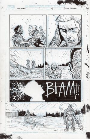 Sentinels #1 Page 12 by Justin Mason