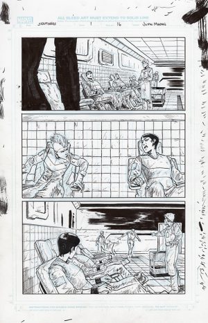 Sentinels #1 Page 16 by Justin Mason