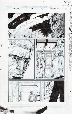 Sentinels #1 Page 19 by Justin Mason