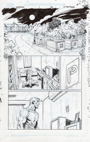 Sentinels #1 Page 20 by Justin Mason