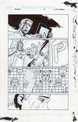 Sentinels #1 Page 21 by Justin Mason