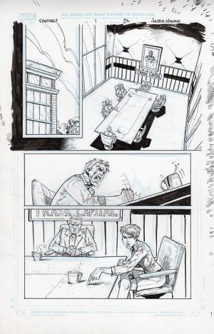 Sentinels #1 Page 22 by Justin Mason