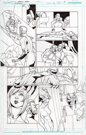 Supergirl #0 Page 2 by Mahmud Asrar
