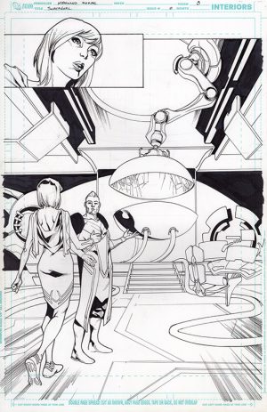 Supergirl #0 Page 9 by Mahmud Asrar