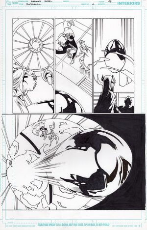 Supergirl #0 Page 18 by Mahmud Asrar