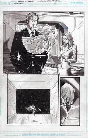 Supergirl #3 Page 9 by Mahmud Asrar