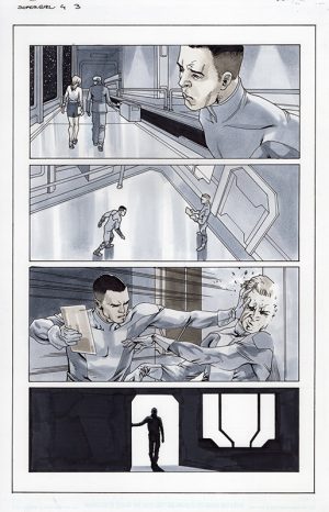 Supergirl #4 Page 3 by Mahmud Asrar