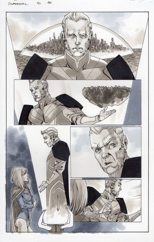 Supergirl #5 Page 10 by Mahmud Asrar