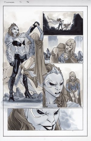 Supergirl #5 Page 16 by Mahmud Asrar