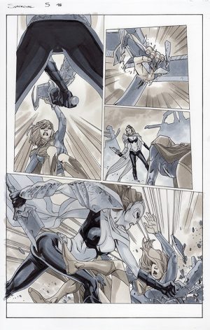 Supergirl #5 Page 18 by Mahmud Asrar