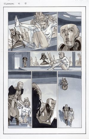 Supergirl #6 Page 2 by Mahmud Asrar