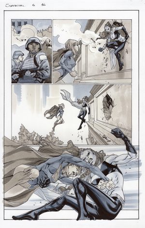 Supergirl #6 Page 16 by Mahmud Asrar