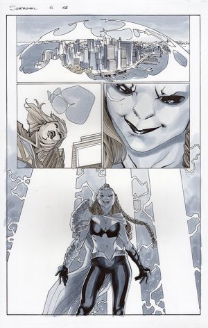 Supergirl #6 Page 18 by Mahmud Asrar