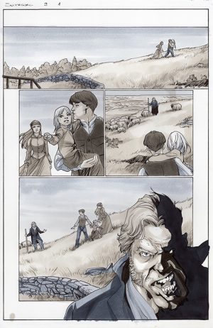 Supergirl #9 Page 1 by Mahmud Asrar