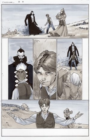 Supergirl #9 Page 2 by Mahmud Asrar