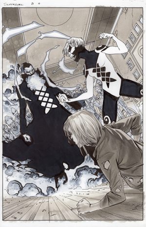 Supergirl #9 Page 4 by Mahmud Asrar