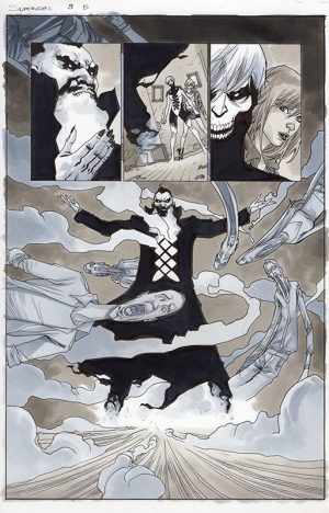 Supergirl #9 Page 5 by Mahmud Asrar