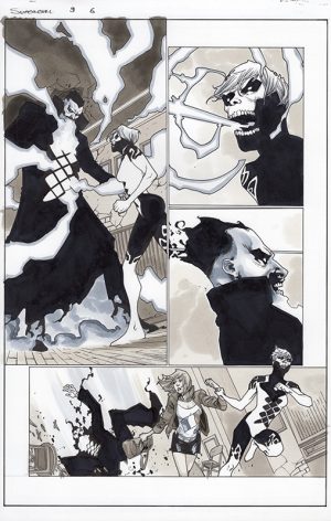 Supergirl #9 Page 6 by Mahmud Asrar