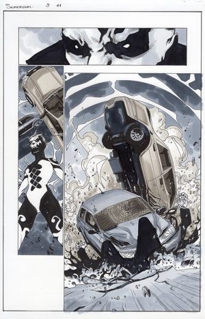 Supergirl #9 Page 11 by Mahmud Asrar