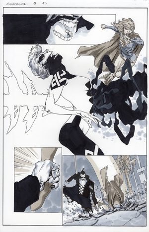 Supergirl #9 Page 13 by Mahmud Asrar