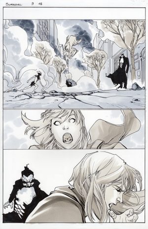 Supergirl #9 Page 18 by Mahmud Asrar