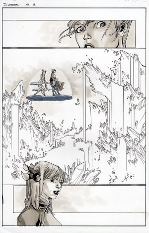 Supergirl #10 Page 2 by Mahmud Asrar