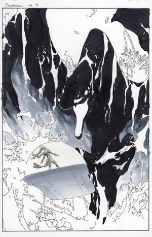 Supergirl #10 Page 5 by Mahmud Asrar