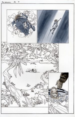 Supergirl #10 Page 7 by Mahmud Asrar